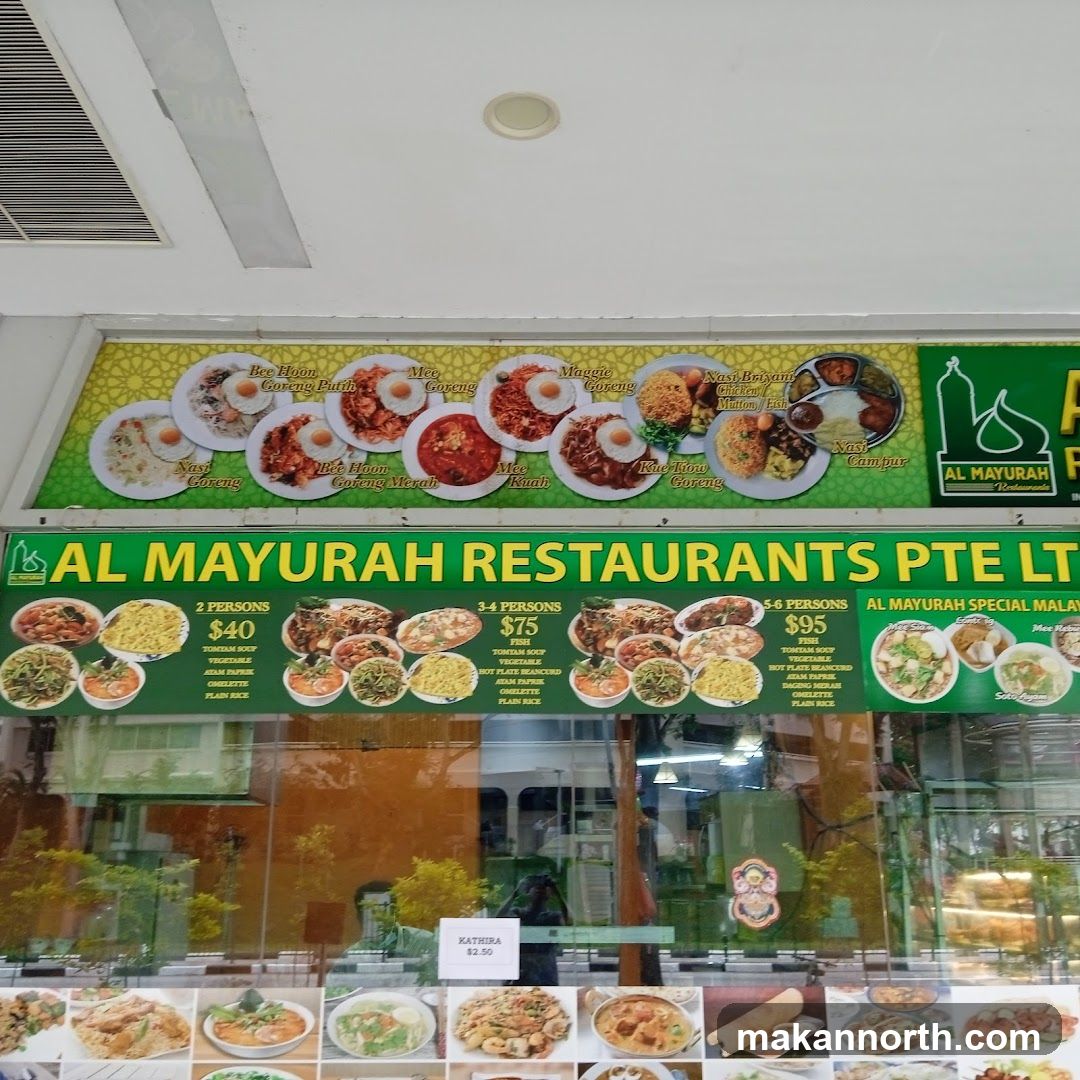 Al Mayurah Restaurants Menu