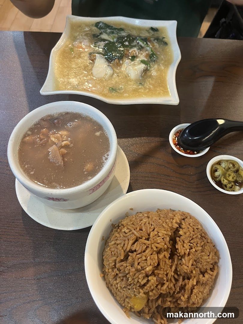 Table with food