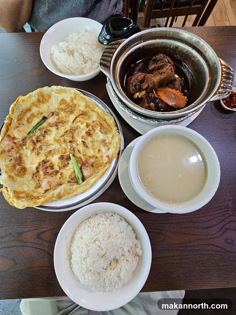 Table with food
