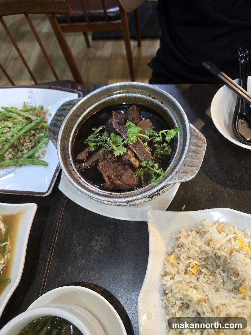 Braised Meat Dish with Sides