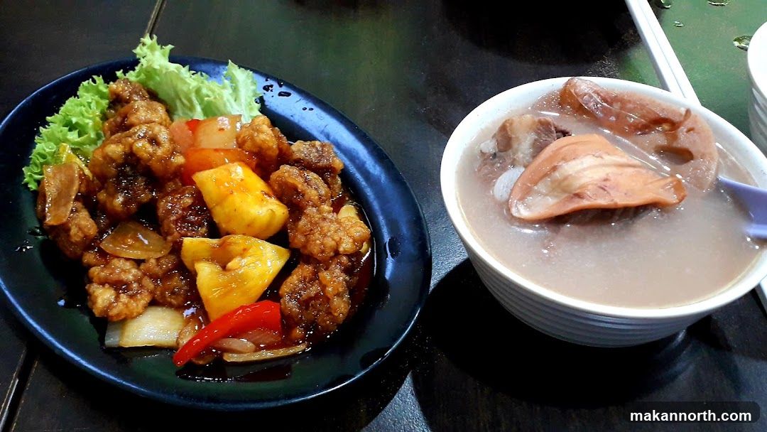 Sweet and Sour Pork and Soup