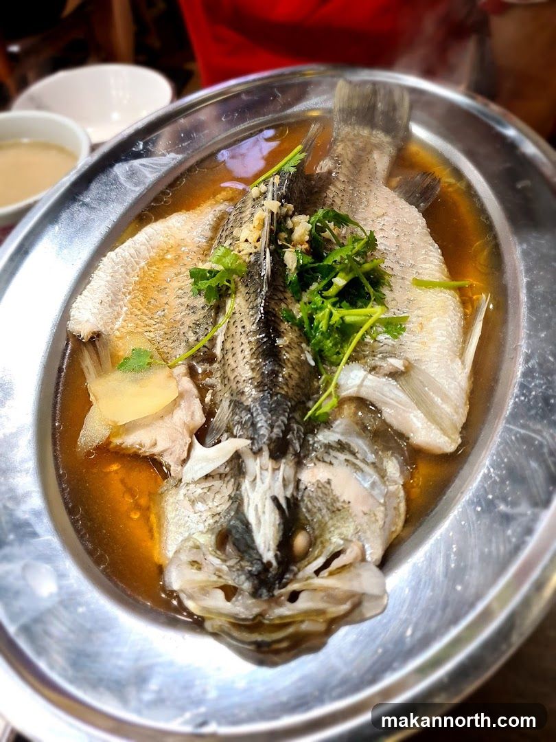 Steamed Fish