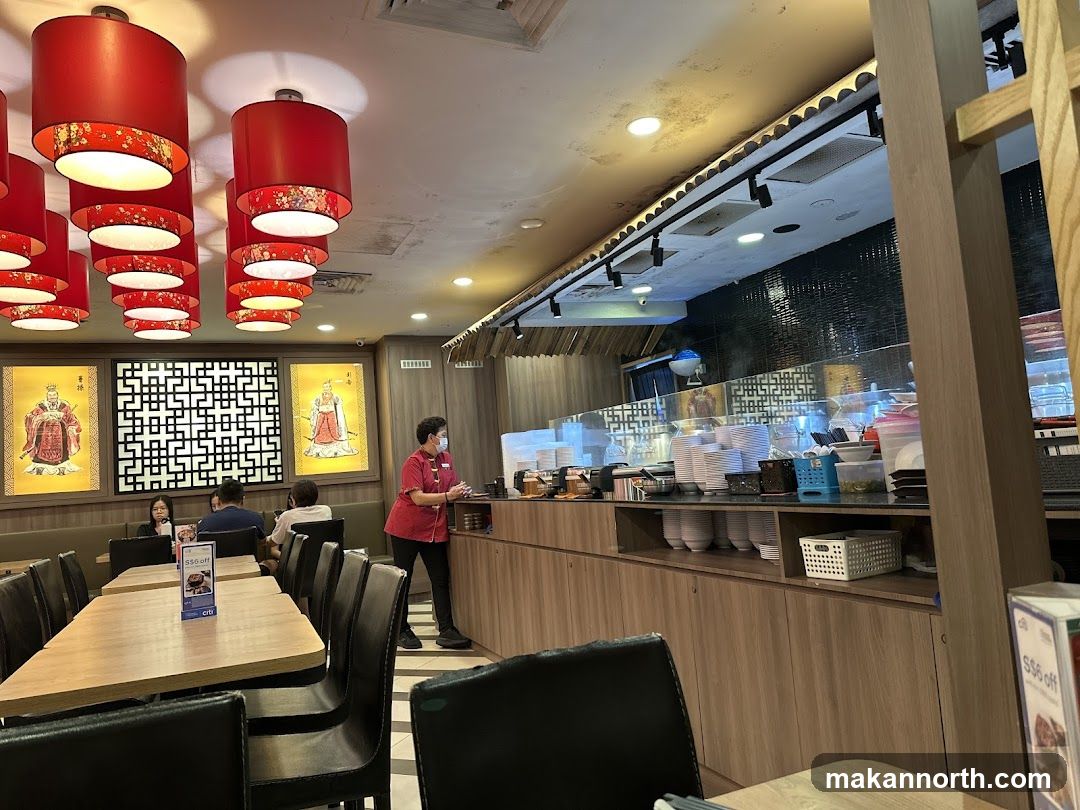 Restaurant Interior with Staff and Dining Area