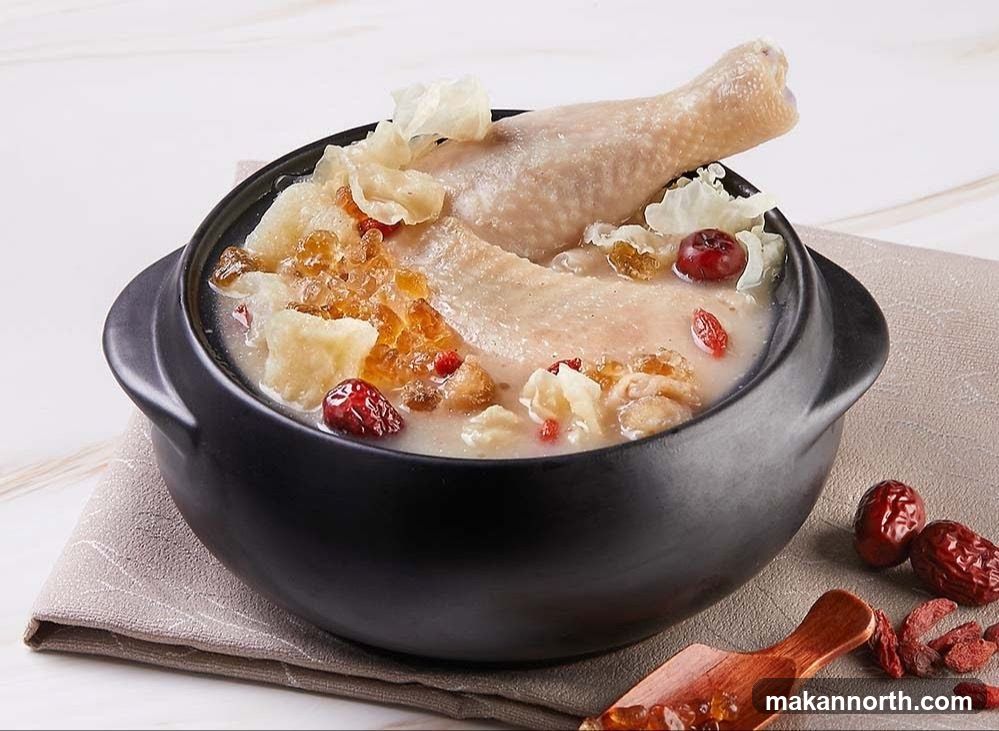 Chicken Soup with Grains and Berries