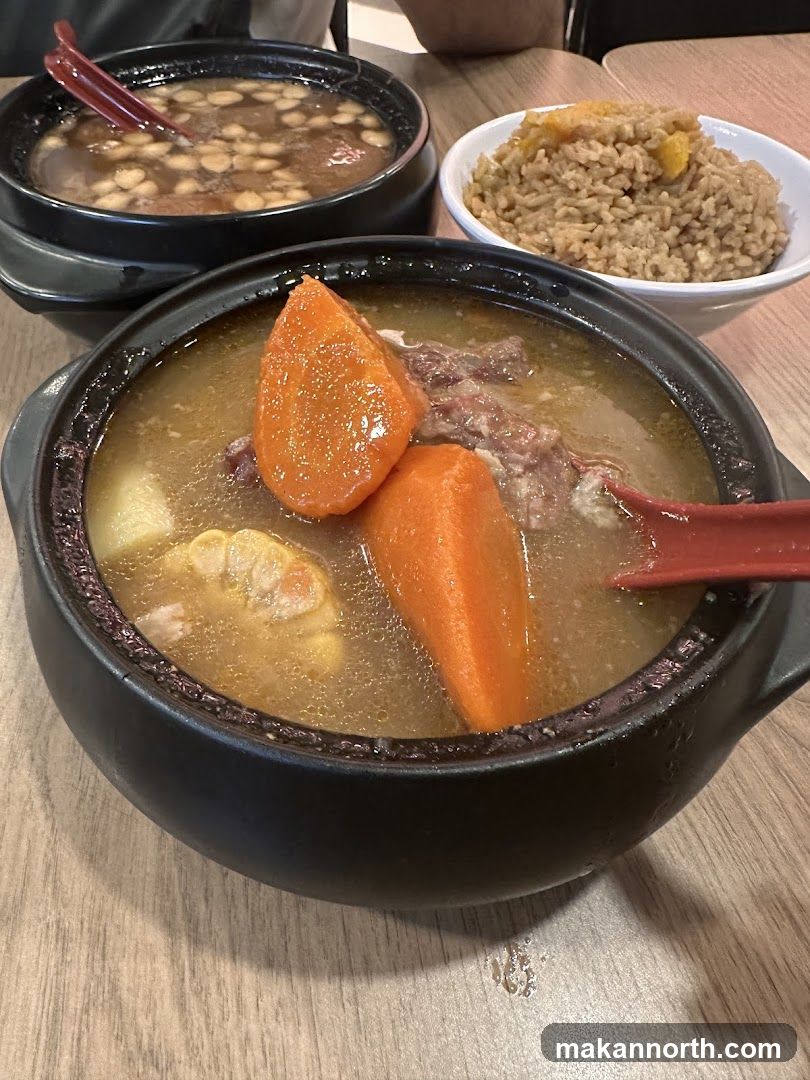 Hearty Stew and Rice