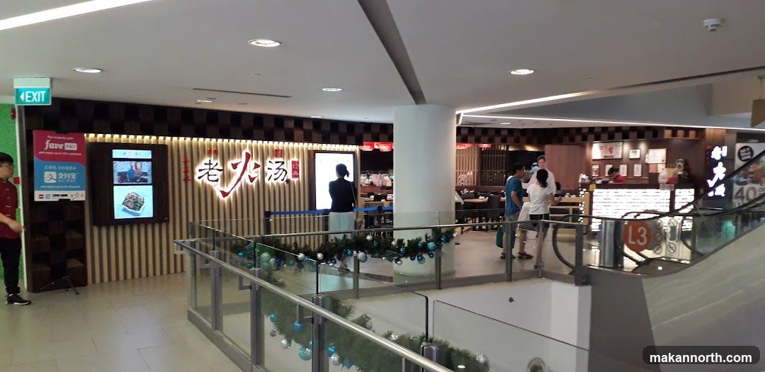 Restaurant Interior with Festive Decorations