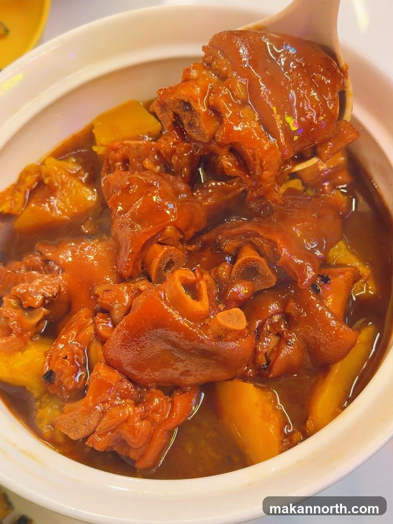 Braised Pork Knuckles with Potatoes