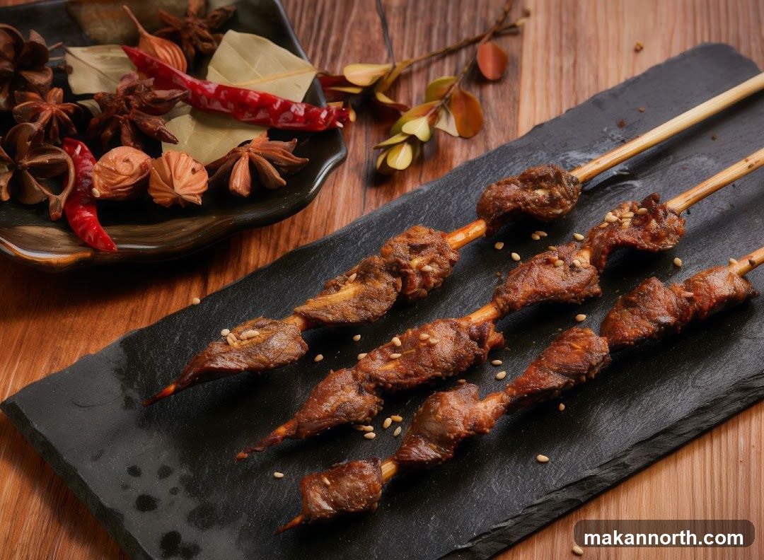 Spicy Skewers with Spices
