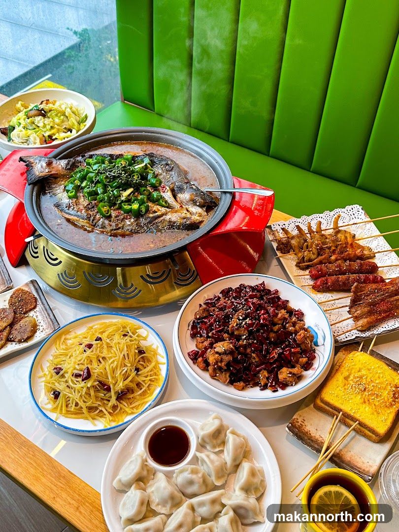 Assortment of Chinese Dishes