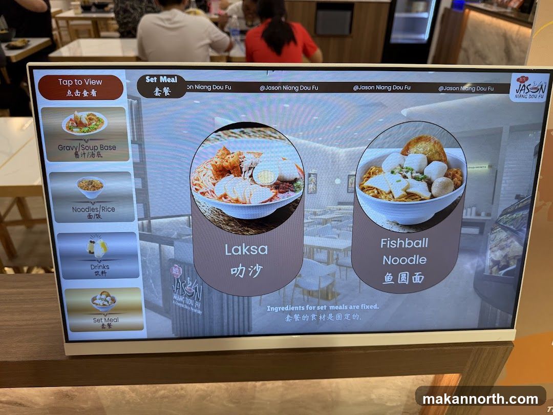 Digital Menu Display