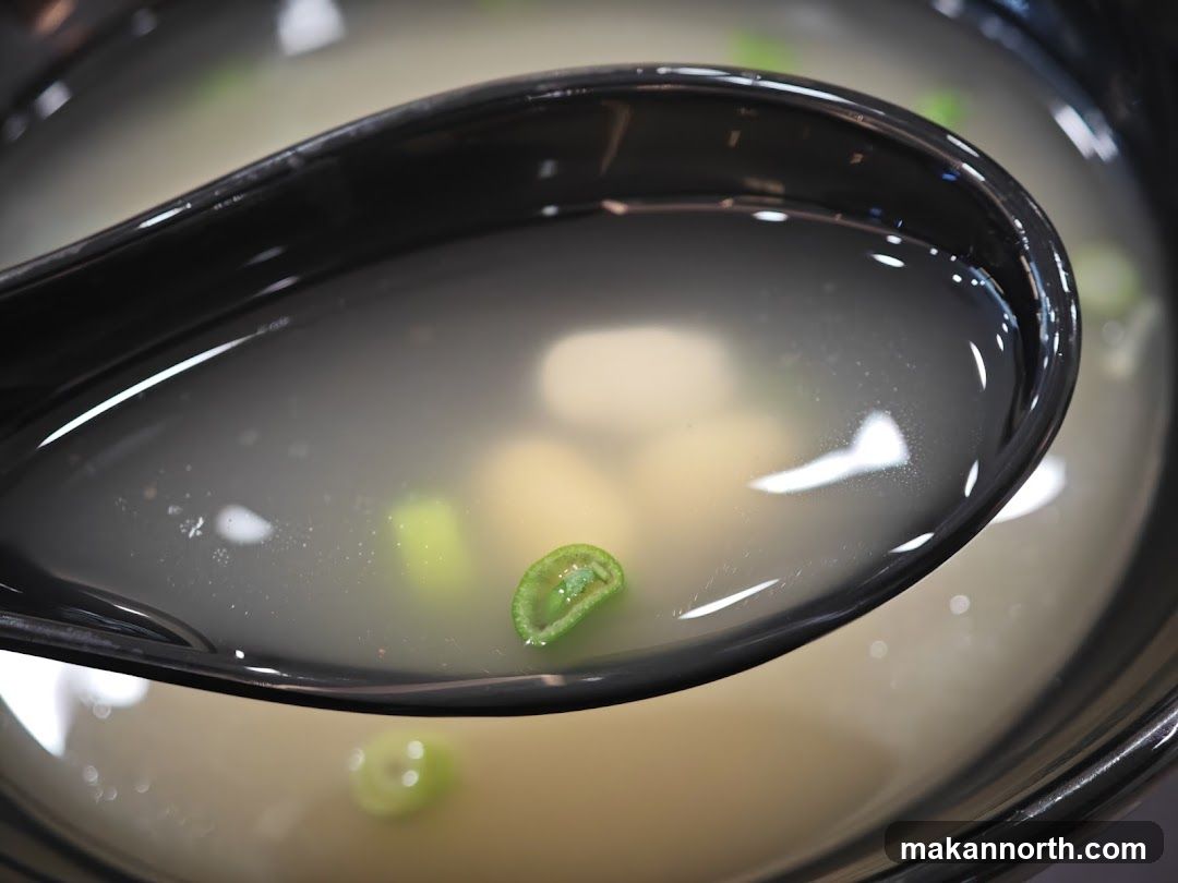 Soup with Scallions