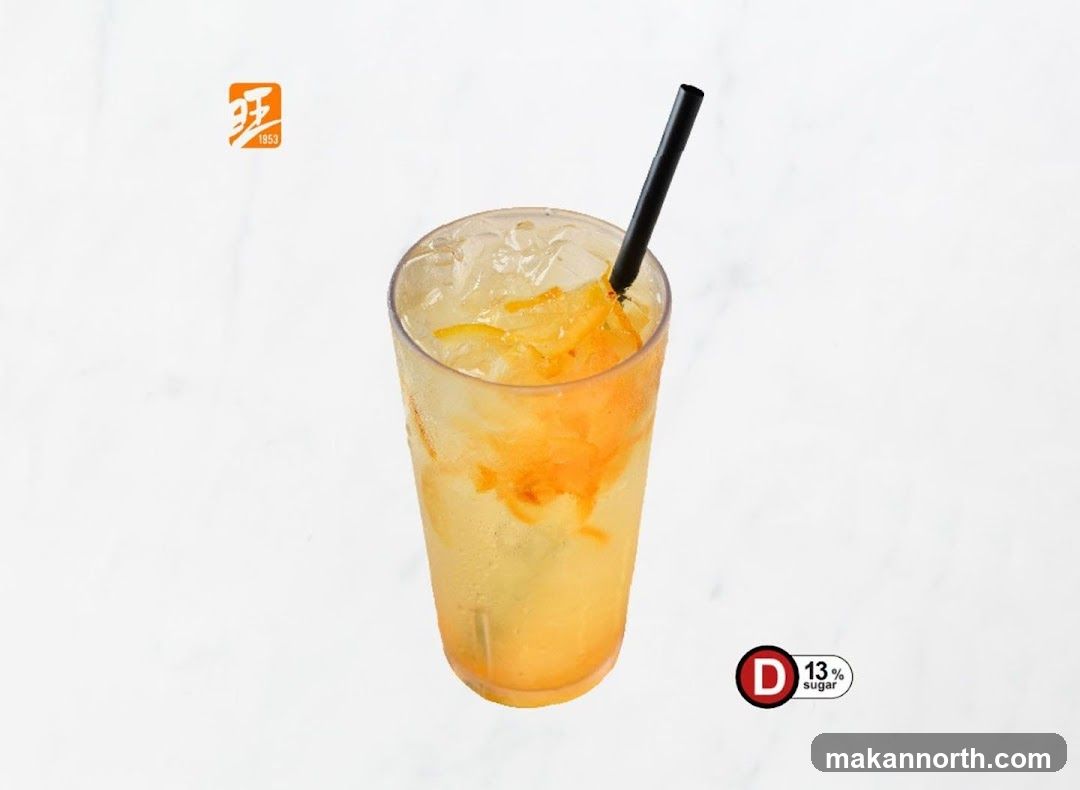 Orange Drink with Ice