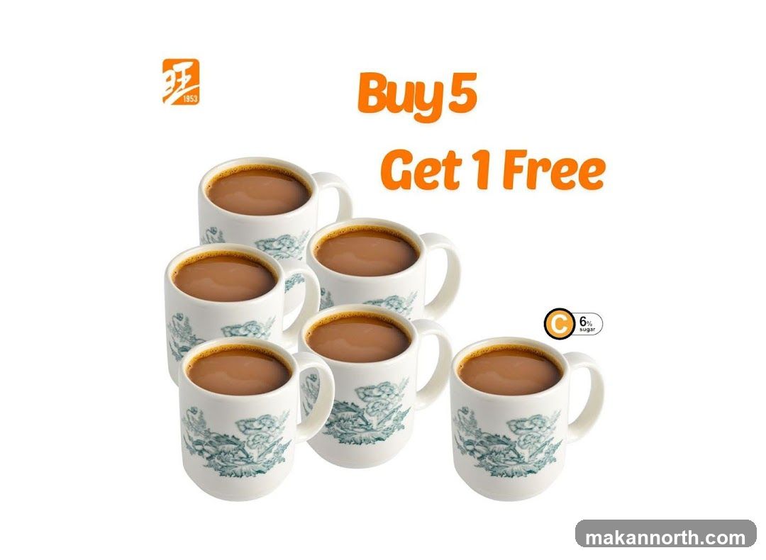 Buy 5 Get 1 Free Coffee Promotion