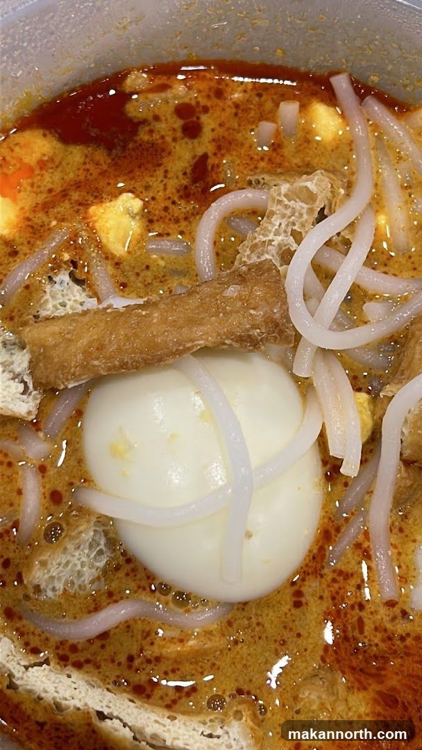 Laksa with Egg and Tofu