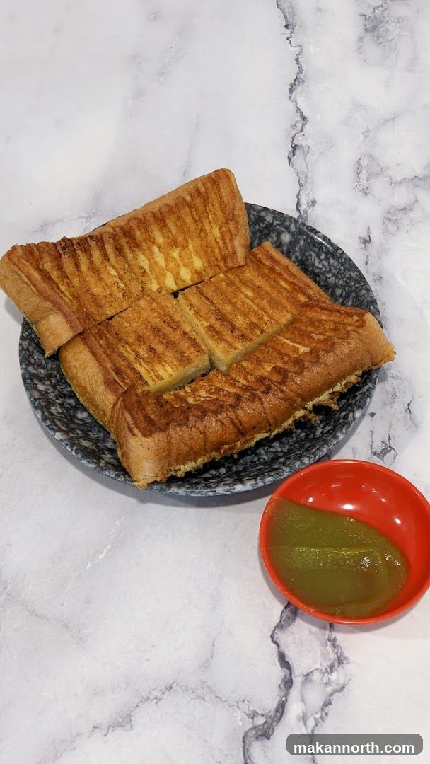 French Toast with Kaya Dip