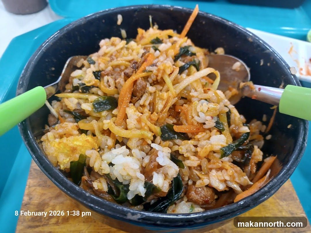 Bibimbap in a Bowl