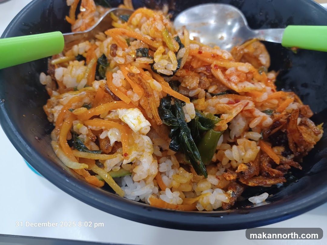 Bibimbap in a Bowl