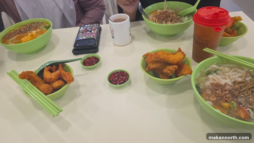 Table with Food and Drinks