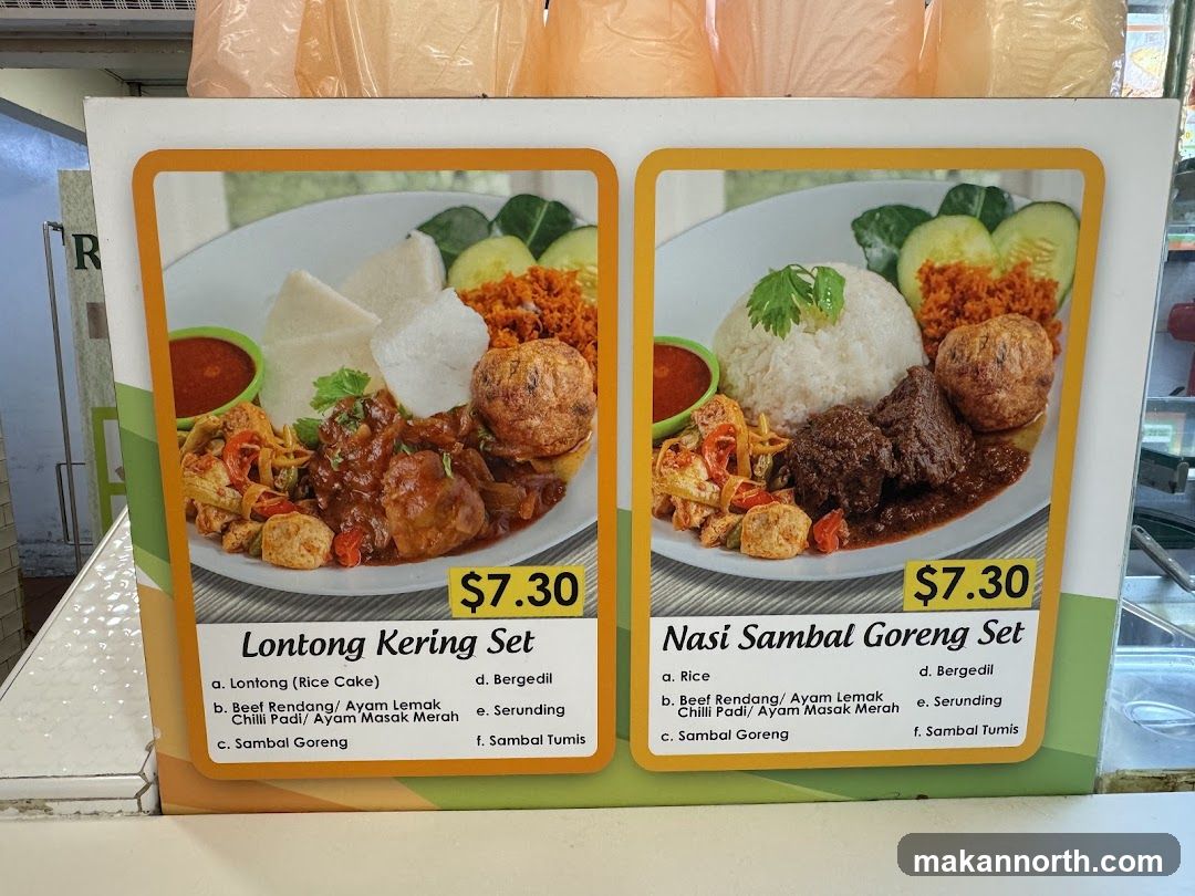 Menu Board with Set Meals
