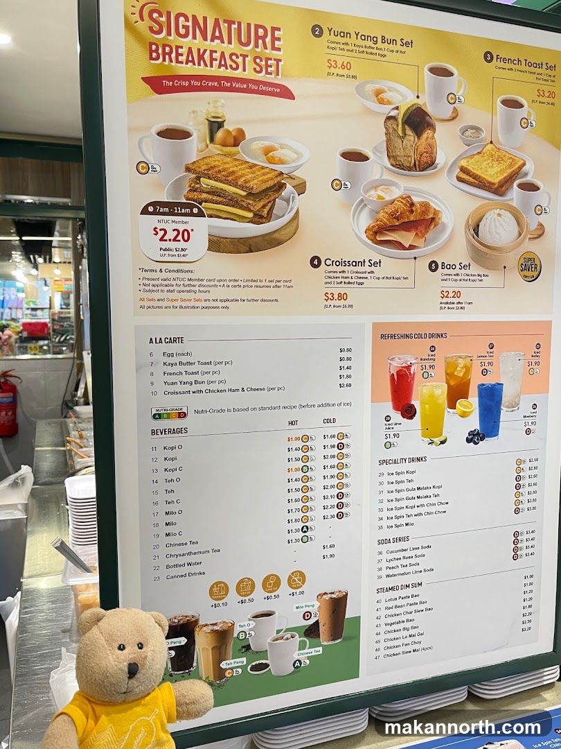 Signature Breakfast Set Menu