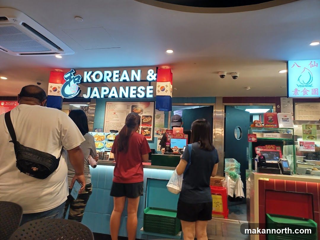 Korean & Japanese Food Stall