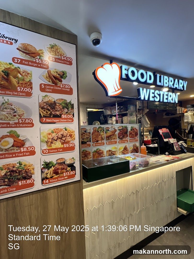Food Library Western Menu