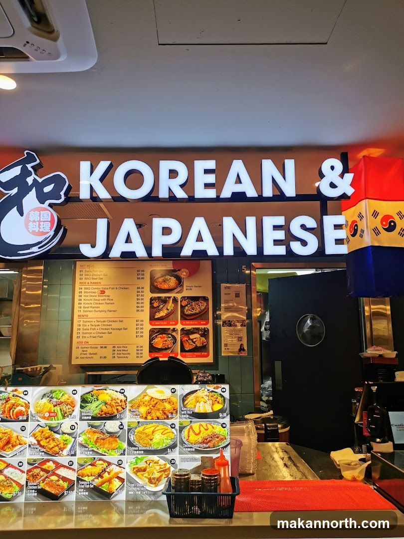 Korean & Japanese Food Stall