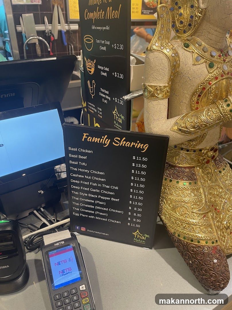 Family Sharing Menu