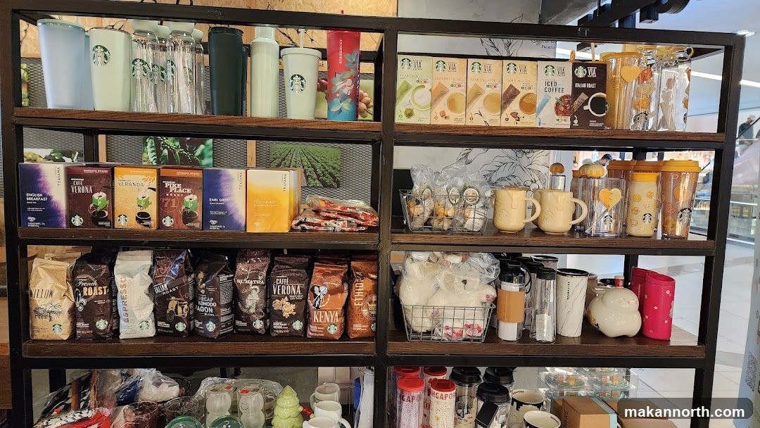 Starbucks Merchandise Display