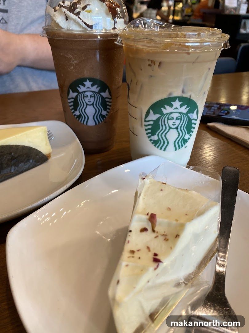 Starbucks Drinks and Desserts