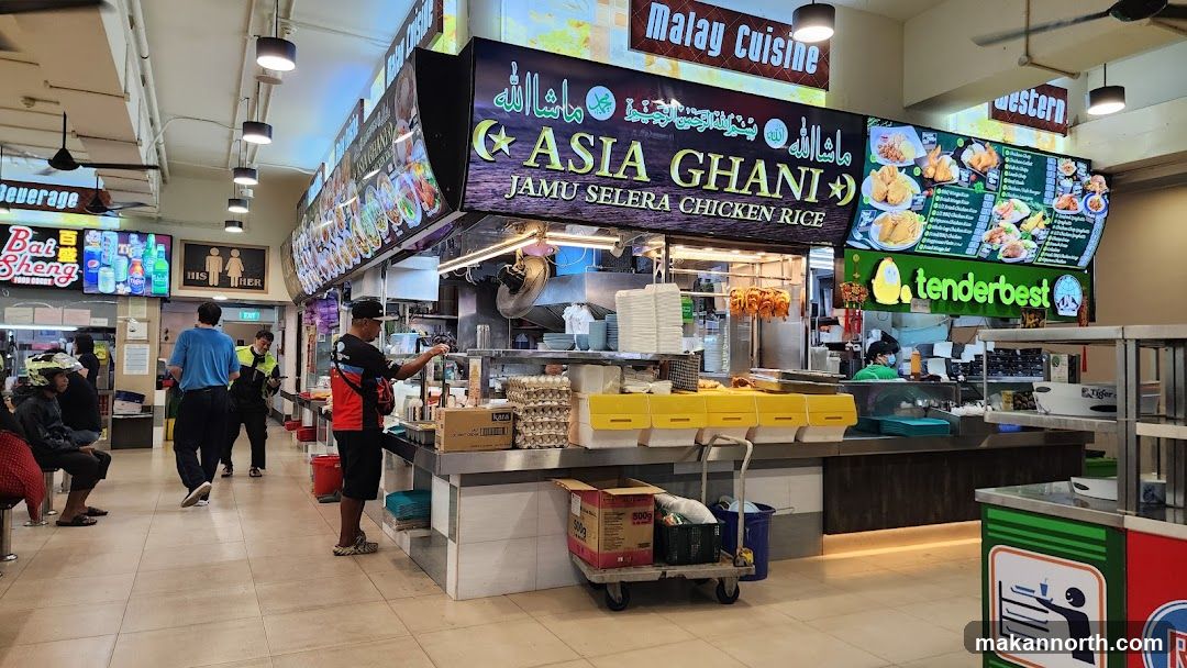 Food court stalls