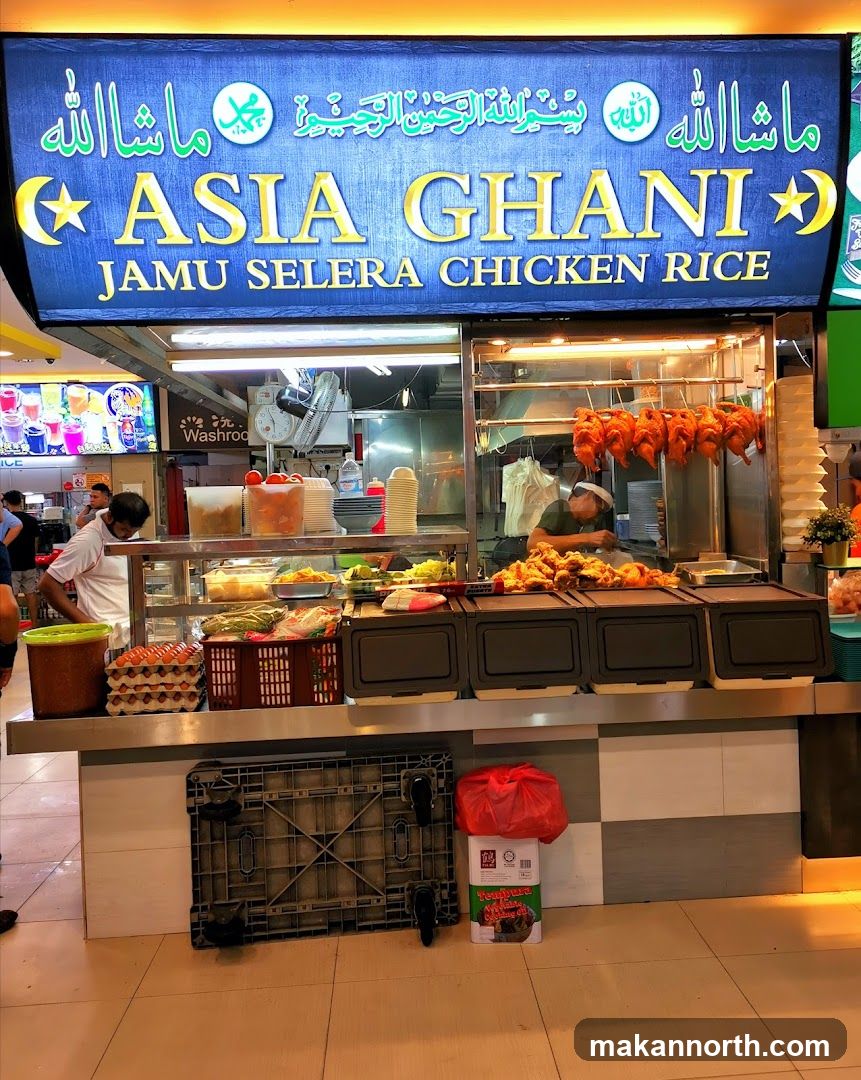 Asia Ghani Jamu Selera Chicken Rice