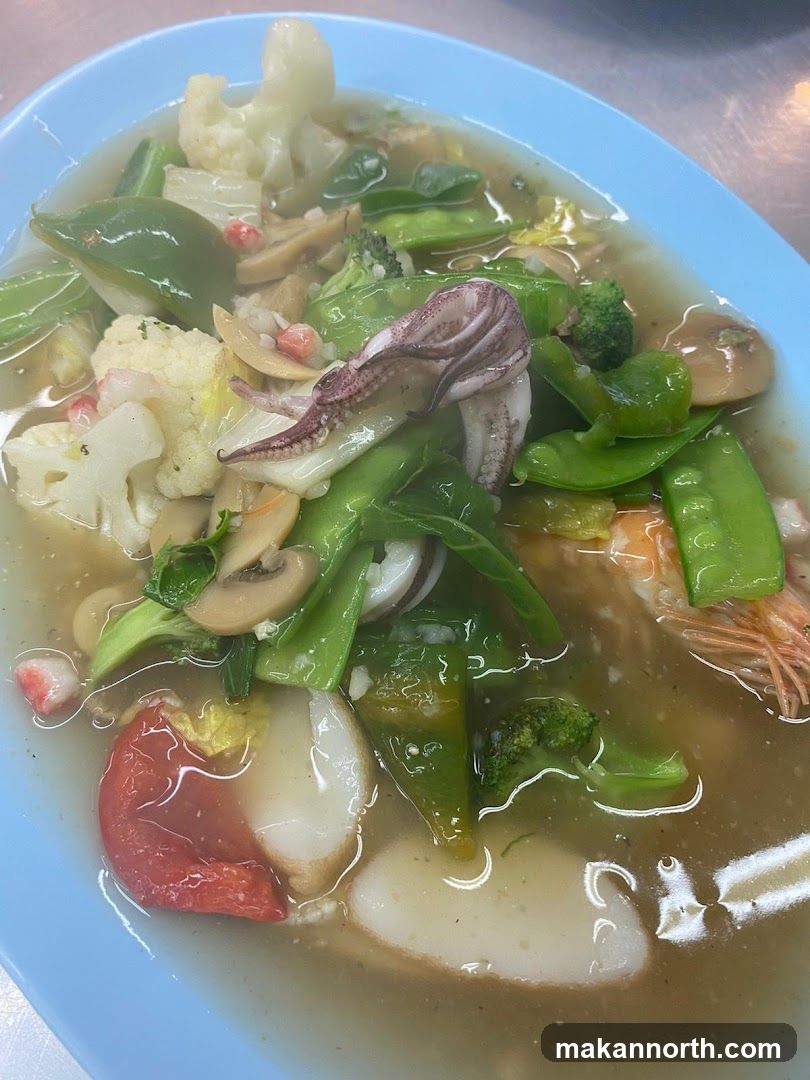 Seafood and Vegetable Stir-fry