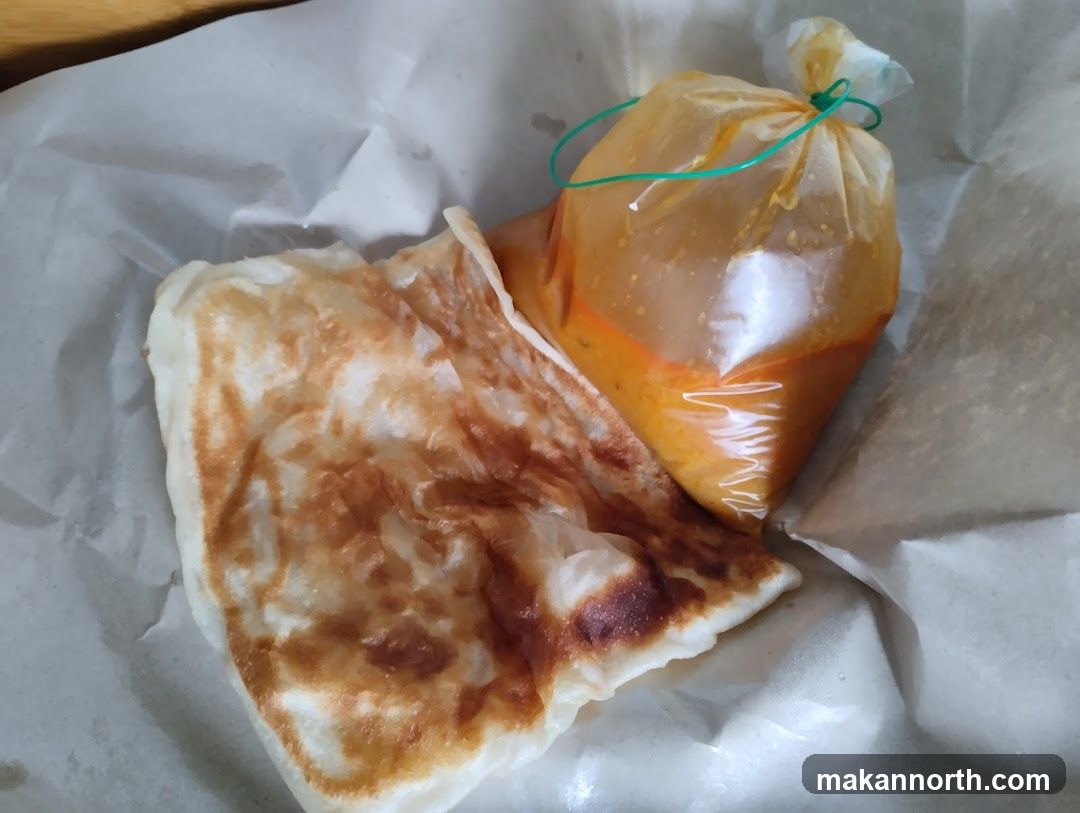 Roti Canai with Curry