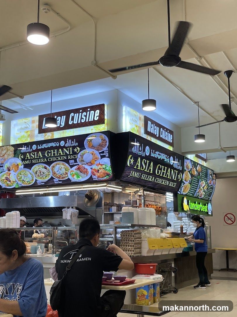 Food Stall with Malay Cuisine