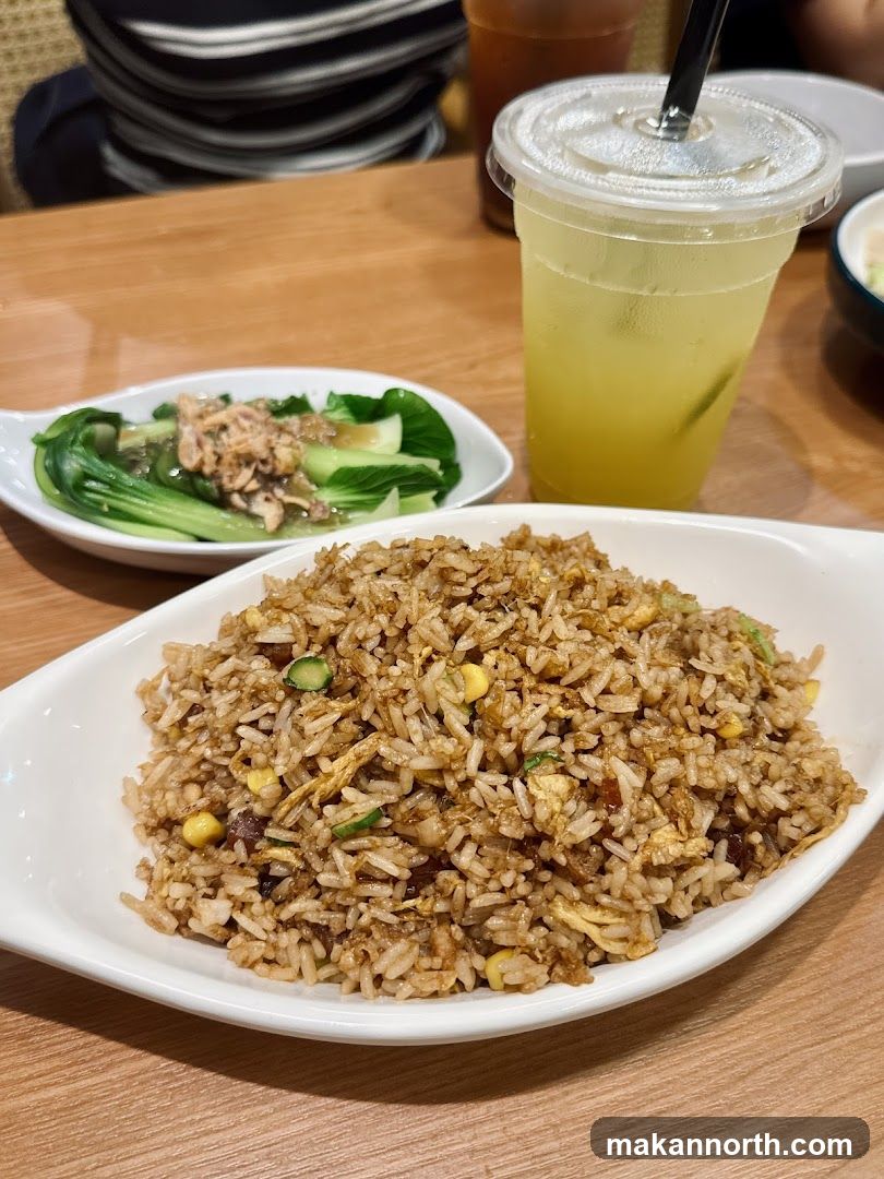 Fried Rice and Greens