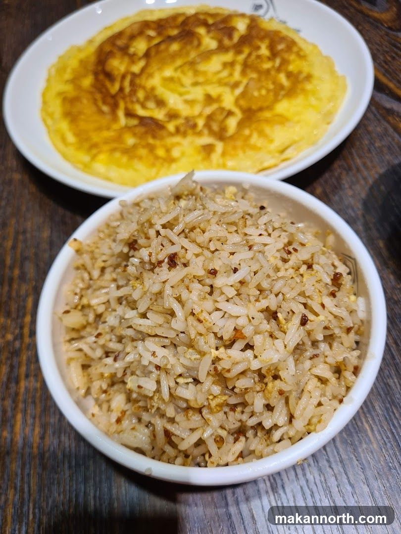 Fried Rice and Omelette
