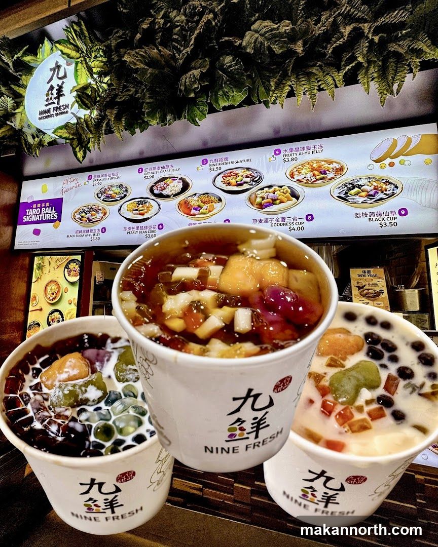 Nine Fresh Desserts