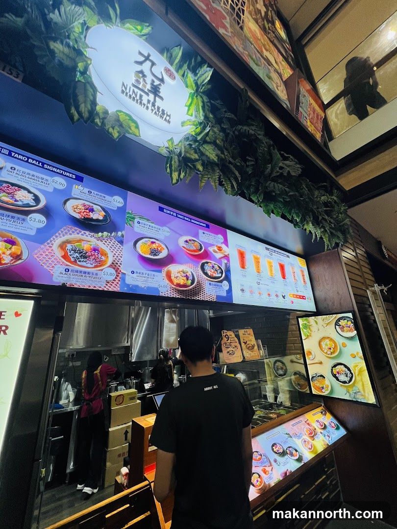 Dessert Shop Menu