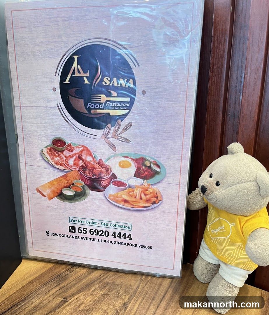 SANA Food Restaurant Menu