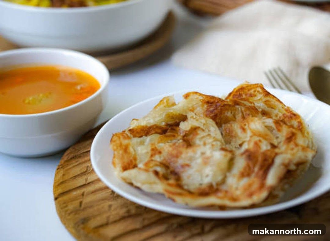 Roti Canai with Curry