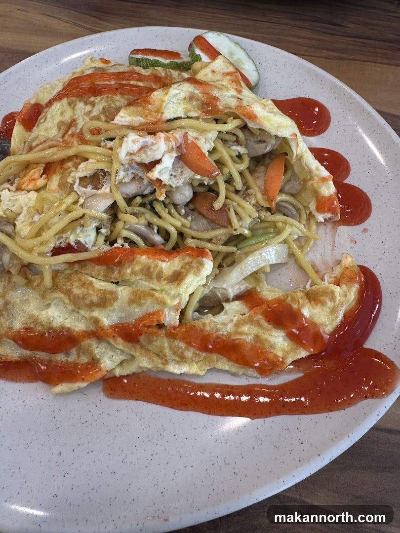Omelette with Noodles