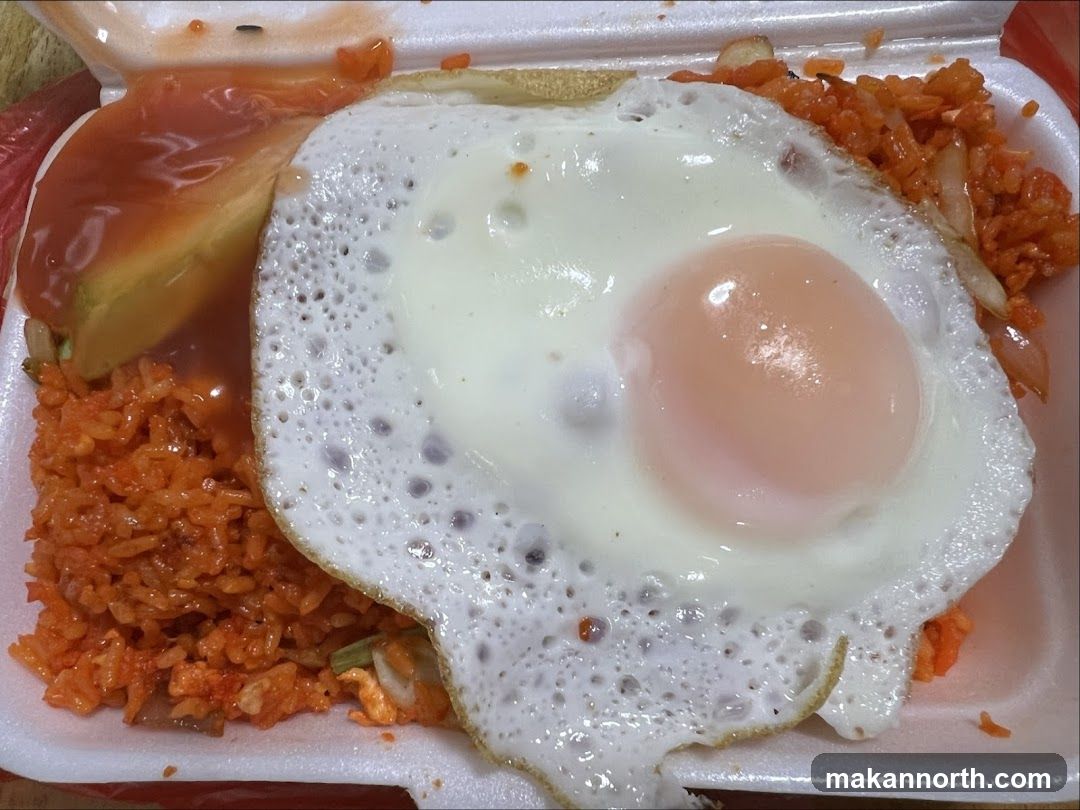 Fried Egg with Rice