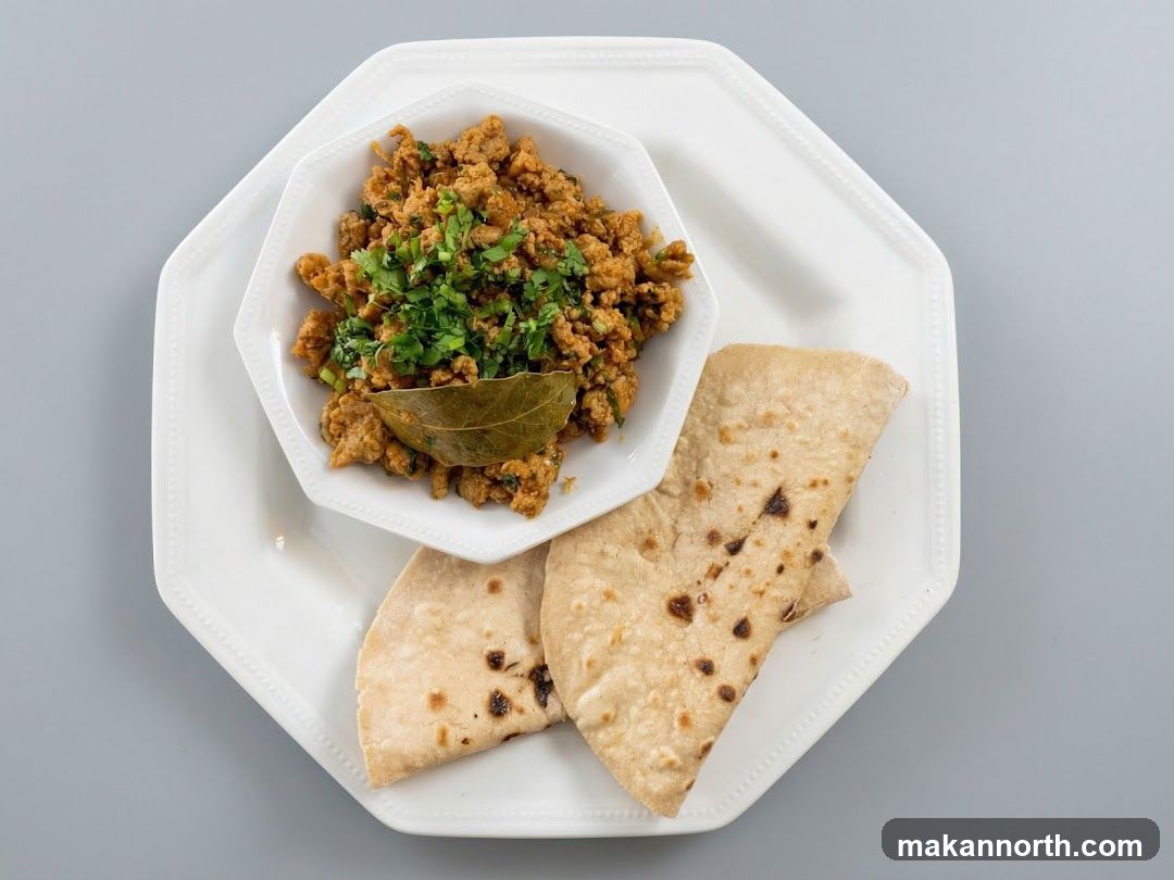 Ground Meat Dish with Flatbread