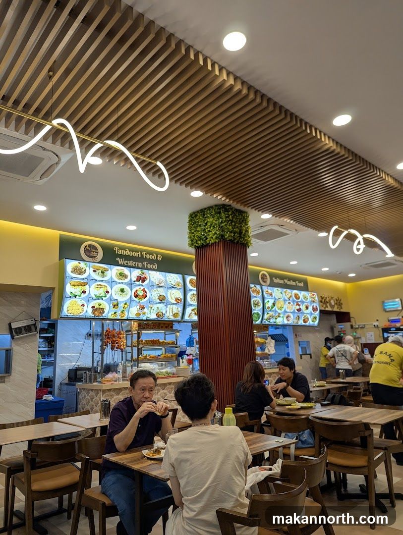 Restaurant Interior with Menu Boards