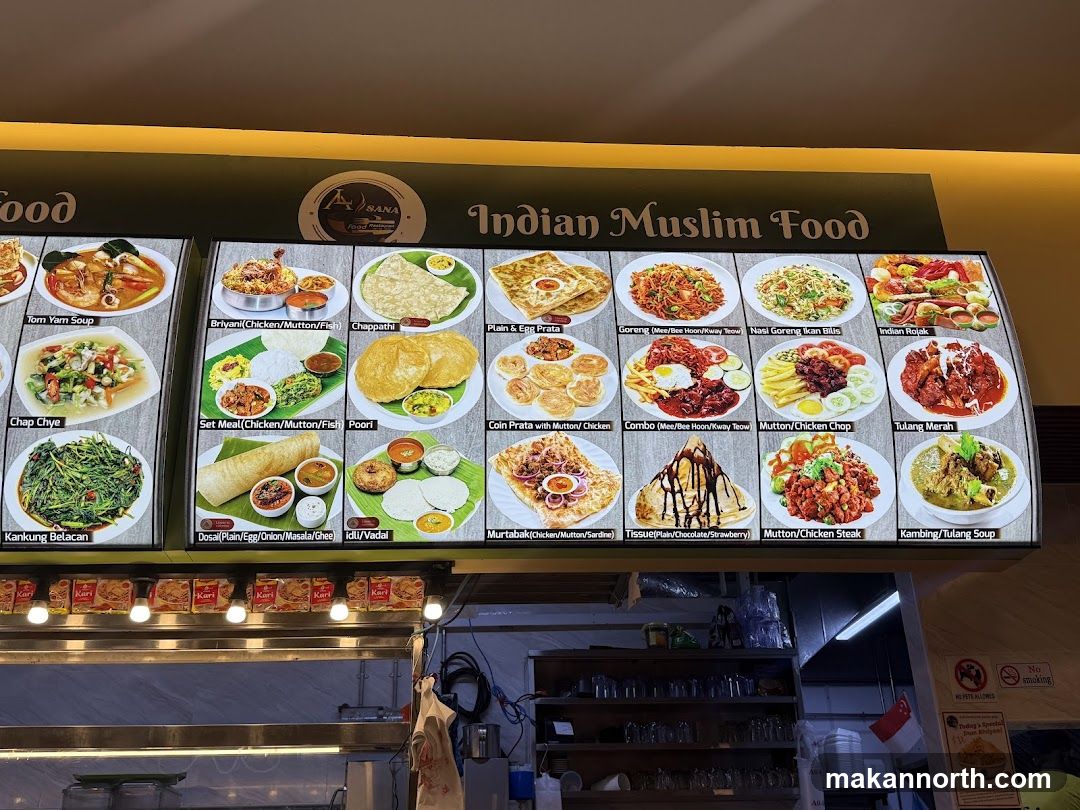 Indian Muslim Food Menu