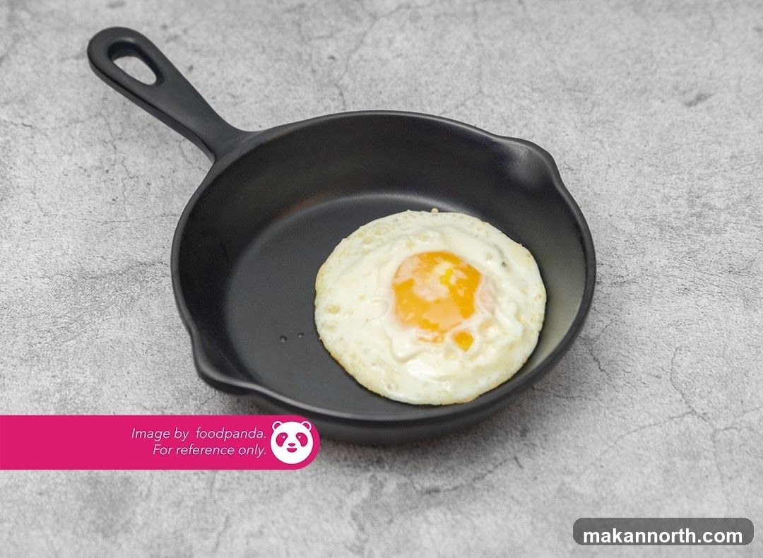 Fried Egg in Skillet