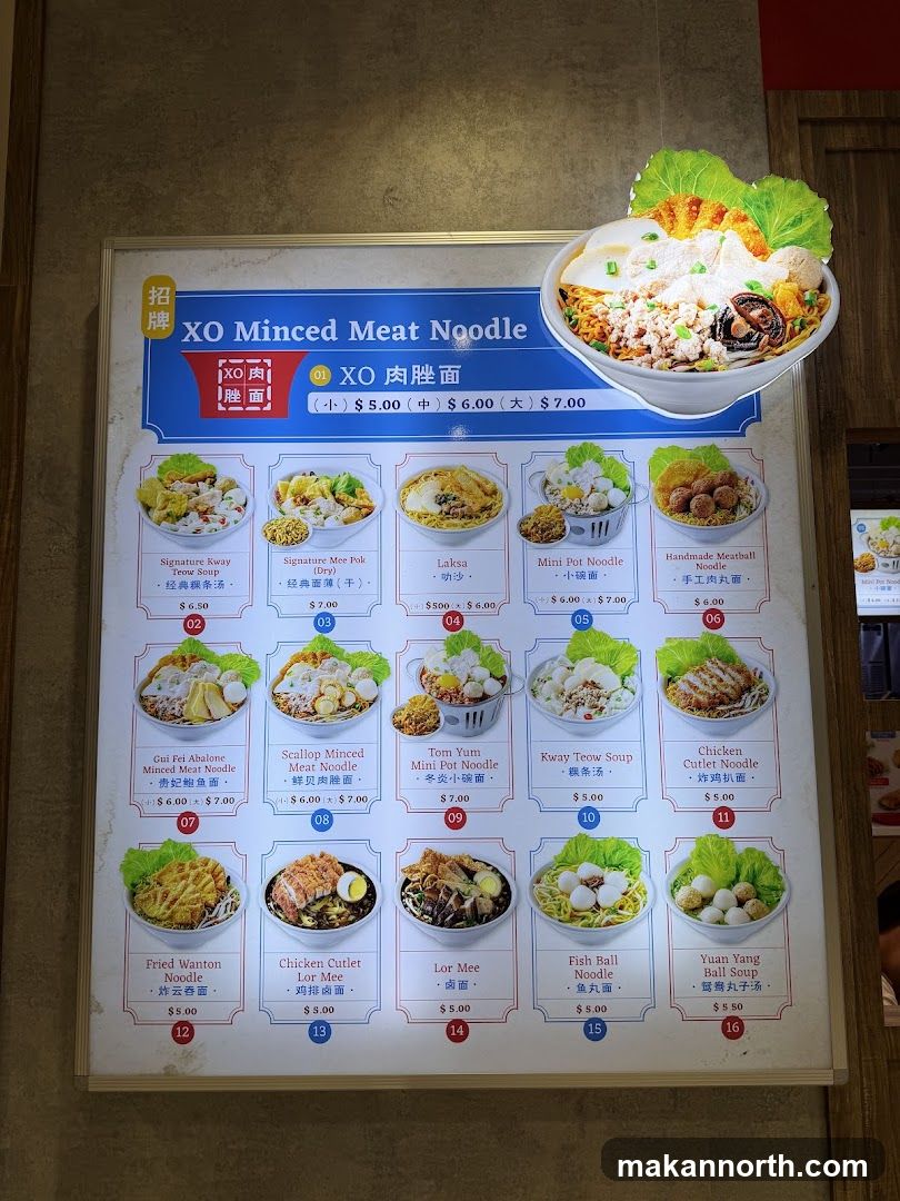 XO Minced Meat Noodle