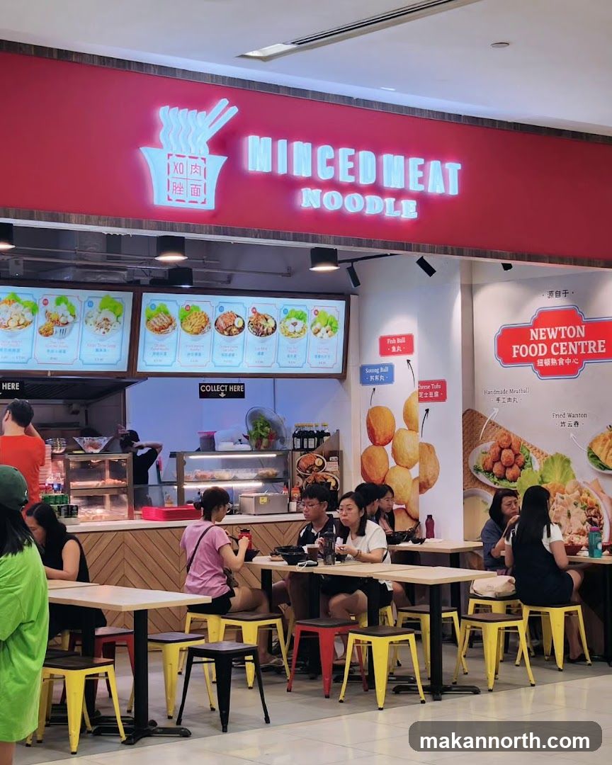Minced Meat Noodle Stall