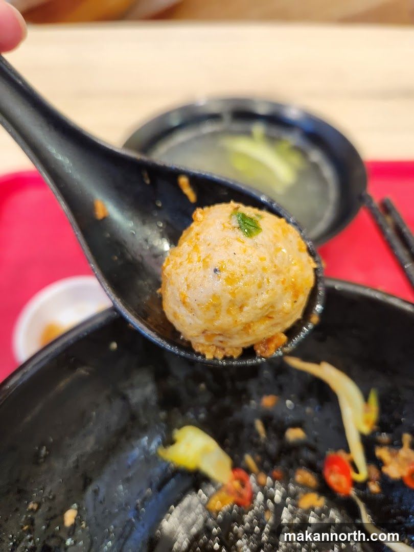 Meatball on Spoon